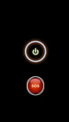 LED Flashlight Button android App screenshot 0